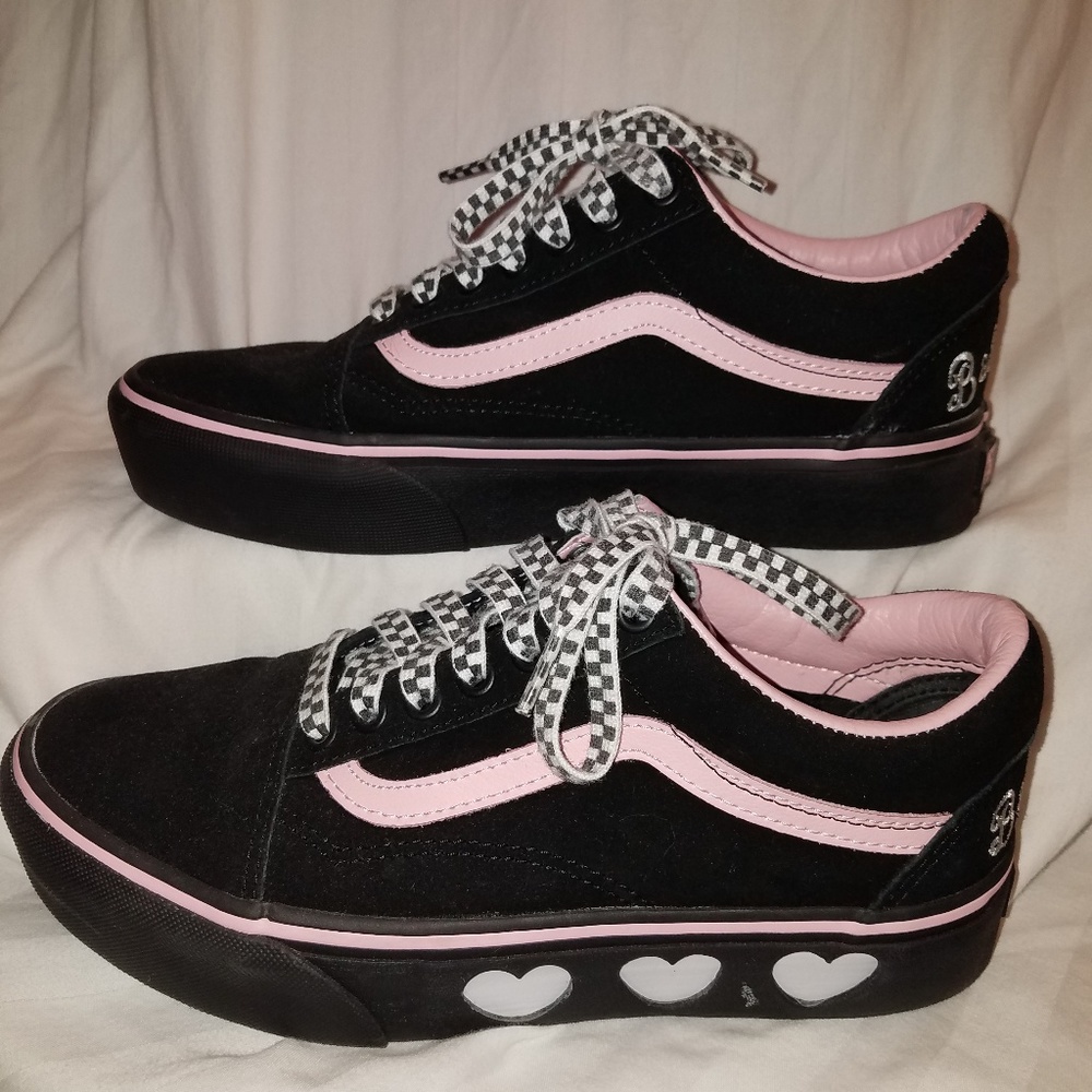 Lazy Oaf platform limited edition vans